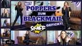 Mit Poppers zum Blackmailsklaven gefickt!